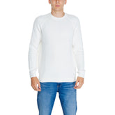 Calvin Klein Jeans White Organic Cotton Sweater -   -  Calvin Klein Jeans.
